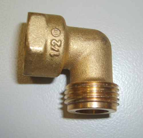 Adapter 1/2x1/2 Zoll 90 Grad