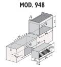 Ilve 948SSX-MP Grand Chef Elektro-Einbau-Backofen, 90cm