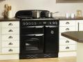 Falcon Classic 90 Range Cooker, Gasherd mit Elektrobackofen Cranberry/ Energieeffizienzklasse A