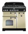 Falcon Classic Deluxe 90 Range Cooker, Gasherd mit Elektrobackofen, Cream, Energieeffizienzklasse A