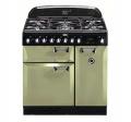 Falcon ELAN 90 Range Cooker, Gasherd mit Elektrobackofen, Olive Green, Energieeffizienzklasse A