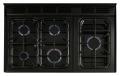 Falcon PROFESSIONAL+ 100 Range Cooker, Gasherd mit Elektrobackofen, Schwarz/ Energieeffizienzklasse A
