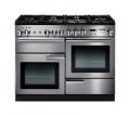 Falcon PROFESSIONAL+ 110 Range Cooker, Gasherd mit Elektrobackofen, Stainless Steel, Energieeffizienzklassen A/B