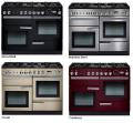 Falcon PROFESSIONAL+ 110 Range Cooker, Gasherd mit Elektrobackofen, Stainless Steel, Energieeffizienzklassen A/B
