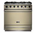 Falcon 900 S Single Cavity Range Cooker, Gasherd mit Elektrobackofen. Cherry Red, Energieeffizienzklasse A