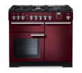 Falcon PROFESSIONAL DELUXE 100 Range Cooker,Gasherd mit Elektrobackofen,cranberry/ Energieeffizienzklasse A