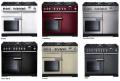 Falcon PROFESSIONAL DELUXE 100 Range Cooker,Gasherd mit Elektrobackofen,cranberry/ Energieeffizienzklasse A