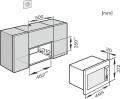 Miele M 6022 SC Kompakt-Einbau-Mikrowelle
