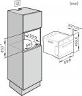 Miele M 6160 TC Kompakt-Einbau-Mikrowelle