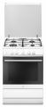 Amica SHGG 11647 W Gasherd mit Gasbackofen/ Energieeffizienzklasse A