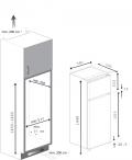Beko RBI 6301 Einbau-Kühl-Gefrierkombination/ Energieeffizienzklasse A+