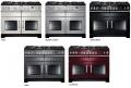 Falcon Excel 110 Range Cooker, Gasherd mit Elektrobackofen, black/ Energieeffizienzklasse A