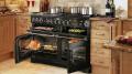 Falcon Excel 110 Range Cooker, Gasherd mit Elektrobackofen, black/ Energieeffizienzklasse A