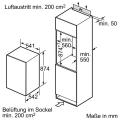Siemens KI18LE61 Einbau-Kühlschrank »Extraklasse iQ100« / Energieeffizienzklasse A++