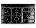 Falcon PROFESSIONAL+ 90 Range Cooker, Gasherd mit Elektrobackofen, cranberry/ Energieeffizienzklasse A