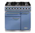 Falcon 900 Deluxe Range Cooker, Gasherd mit Elektrobackofen, cream/ Energieeffizienzklasse A