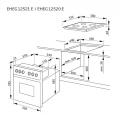 Amica EHEG 12520 E Gas-Elektro-Einbauherd Set/ Herd Energieeffizienzklasse A