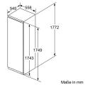 Bosch KIL82AD40 Einbau-Kühlschrank/ Energieeffizienzklasse A+++