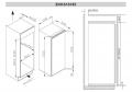 Amica EVKS 16185 Einbau-Kühlschrank/ Energieeffizienzklasse A++