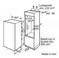 Constructa CK64460 Einbau-Kühlschrank/ Energieeffizienzklasse A++