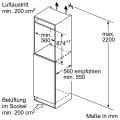 Bosch KIL22AF30 Einbau-Kühlschrank/ Energieeffizienzklasse A++