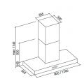Falmec Horizon NRS 120cm Wandhaube