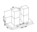 Falmec Horizon NRS 150cm Inselhaube