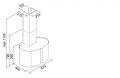 Falmec Venezia LED 67cm Wandhaube