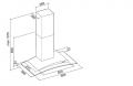 Falmec Atlas Inox 90cm Wandhaube
