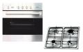 Emax GGEH 710-1GK+GEM 60-1 Gas-Einbauherd-Set mit Umluft/ Herd Energieeffizienzklasse A+