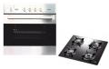 Emax GGEH 710-1GK+GEM 65-5 Gas-Einbauherd-Set mit Umluft/ Herd Energieeffizienzklasse A+