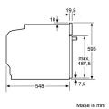 Bosch HMG6764B1 Backofen mit Mikrowelle Vulkan Schwarz