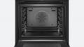 Bosch HSG636BB1 Dampfbackofen Vulkan Schwarz, Energieeffizienzklasse A+