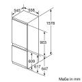 Neff KG635A2/ KI6773F3 Einbau-Kühl-Gefrierkombination/ Energieeffizienzklasse A++