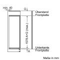 Neff K646A3/ KI2723D40 Einbau-Kühlautomat mit Gefrierfach, Energieeffizienzklasse A+++