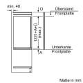 Neff K446A2/ KI2423D30 Einbau-Kühlautomat mit Gefrierfach, Energieeffizienzklasse A++
