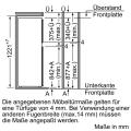 Bosch KID24A30 Einbau Kühl-Gefrierkombination Top Freezer/ Energieeffizienzklasse A++