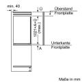 Bosch KIR31AD40 Einbau Kühlschrank/ Energieeffizienzklasse A+++