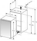 Oranier EKS290202 Einbau-Kühlschrank mit Gefrierfach/ Energieeffizienzklasse A++
