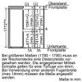 Siemens KI34VV22FF Einbau-Kühl-Gefrierkombination/ Energieeffizienzklasse A+ (Spektrum: A+++ bis D)