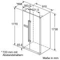 Bosch KAN90VI20 Side by Side Kühl-Gefrierkombination/ Energieeffizienzklasse A+