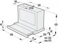 Gorenje BHP623E8X Flachschirm-Dunstabzugshaube/ Energieeffizienzklasse C