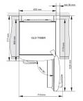 Gorenje ORB153C /C-L Kühlschrank mit Gefrierfach, Energieeffizienzklasse A+++
