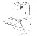 Oranier Signa60E 863160 Kopffrei-Wandhaube/ Energieeffizienzklasse B