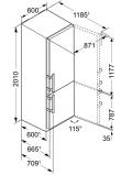 Liebherr CBef4815-20 Comfort BioFresh Kühl-Gefrierkombination/ Energieeffizienzklasse A+++