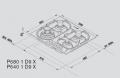 Set Emax EB660-1K Elektrobackofen & LaGermania P6401D9X Gaskochfeld/ Backofen Energieeffizienzklasse A