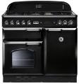 Falcon Classic 100 Range Cooker, Gasherd mit Elektrobackofen schwarz/ Energieeffizienzklasse A