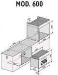 ILVE 600L-VG Gasbackofen Edelstahl