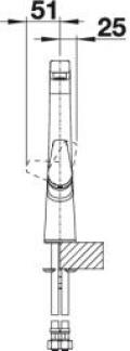 Blanco Avona 521267 Armatur Hochdruck
