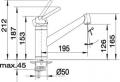 Blanco Actis 512893 Armatur Hochdruck